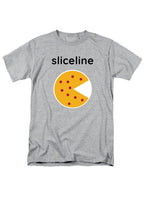 Gray Sliceline Logo T-Shirt