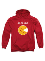 Red Sliceline Logo Hoodie