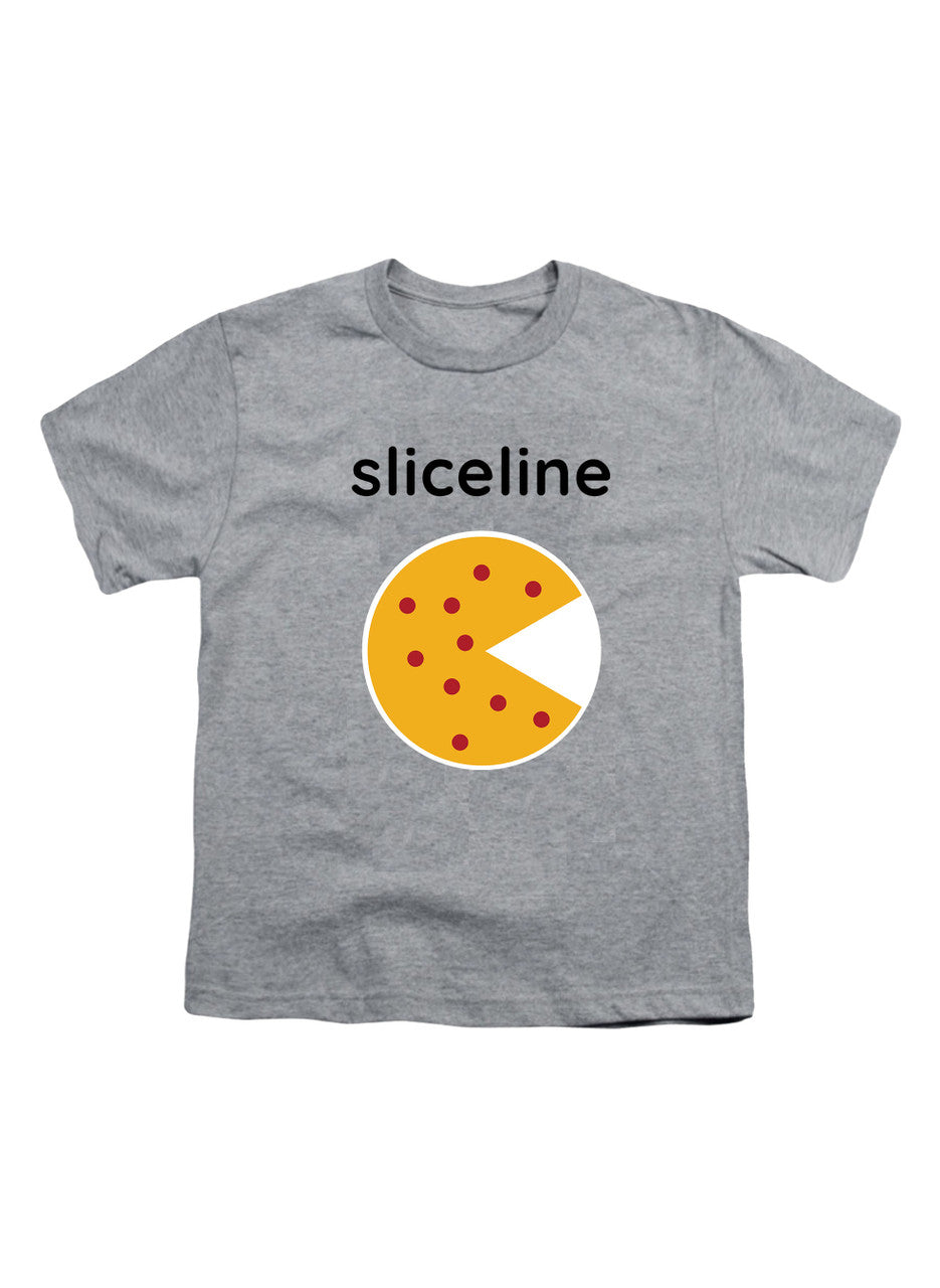 Gray Sliceline Logo Youth/Toddler T-Shirt