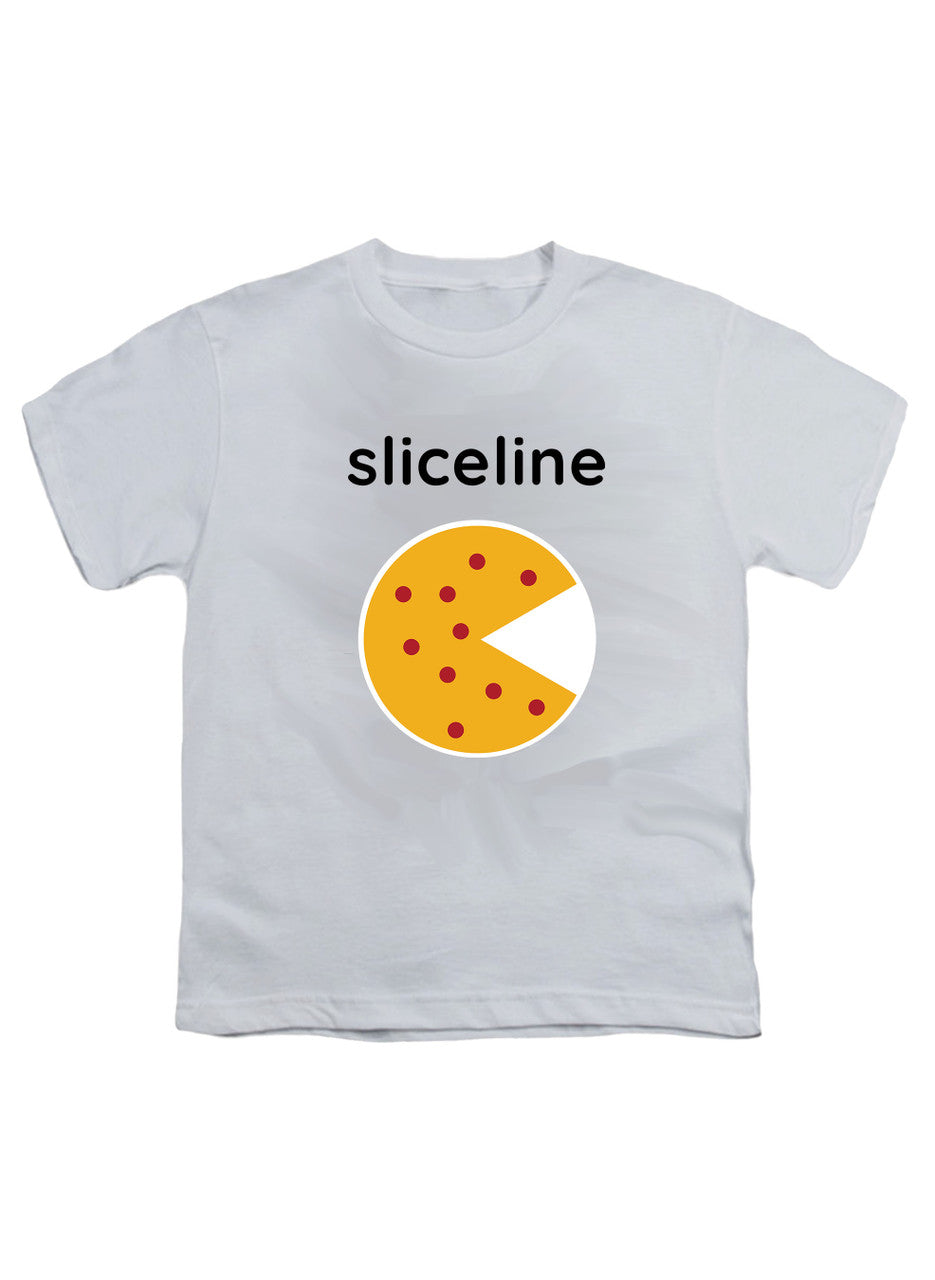 White Sliceline Logo Youth/Toddler T-Shirt