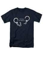 Navy Ni Dieu Ni Maître (No Gods No Master) T-Shirt