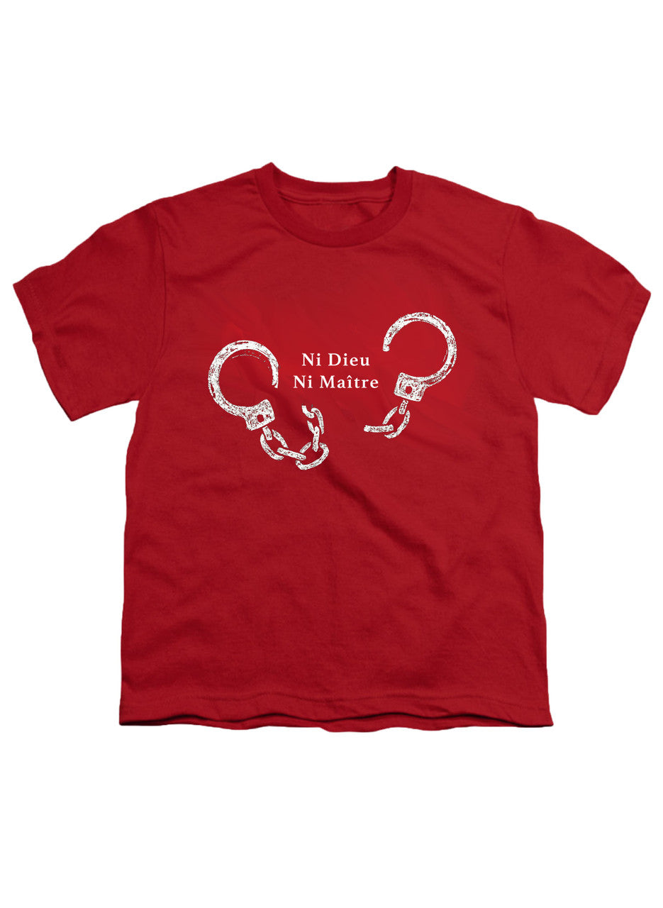Red Ni Dieu Ni Maître (No Gods No Master) Youth/Toddler T-Shirt