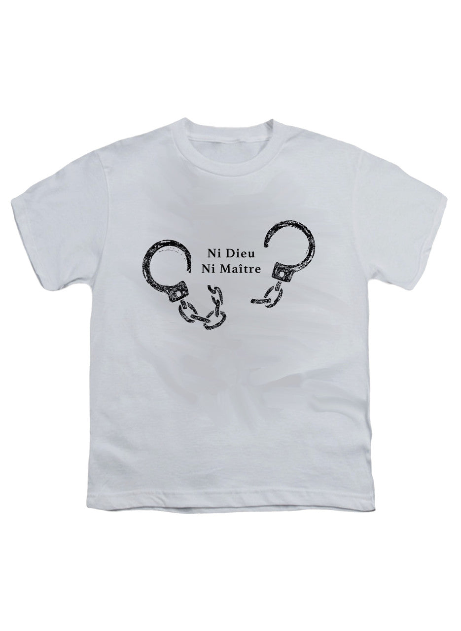 White Ni Dieu Ni Maître (No Gods No Master) Youth/Toddler T-Shirt