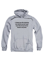 Gray I risked my life defying the Mafia Hoodie