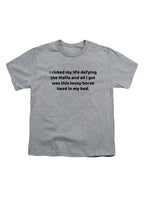 Gray I risked my life defying the Mafia Youth/Toddler T-Shirt