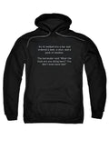 Black An AI walked into a bar and ordered a beer, a shot, and a pack Hoodie