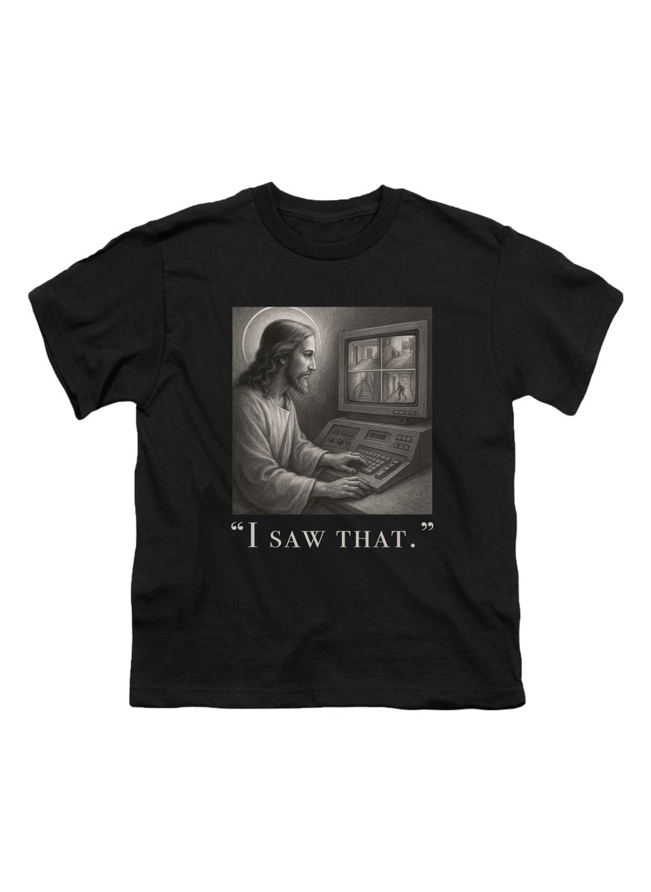 Black I saw that Youth/Toddler T-Shirt