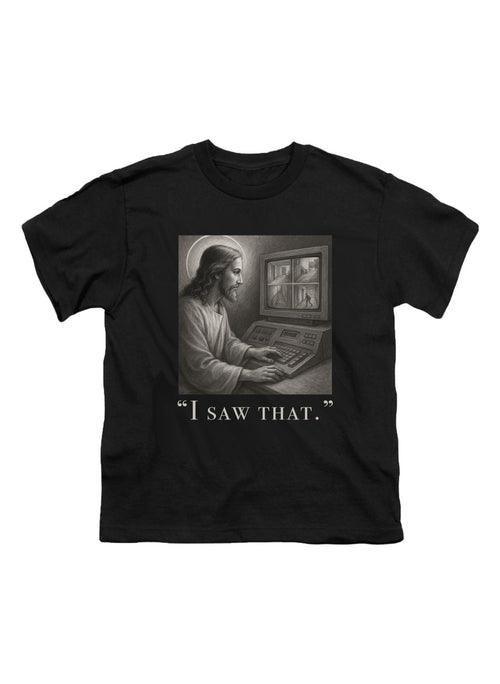 Black I saw that Youth/Toddler T-Shirt