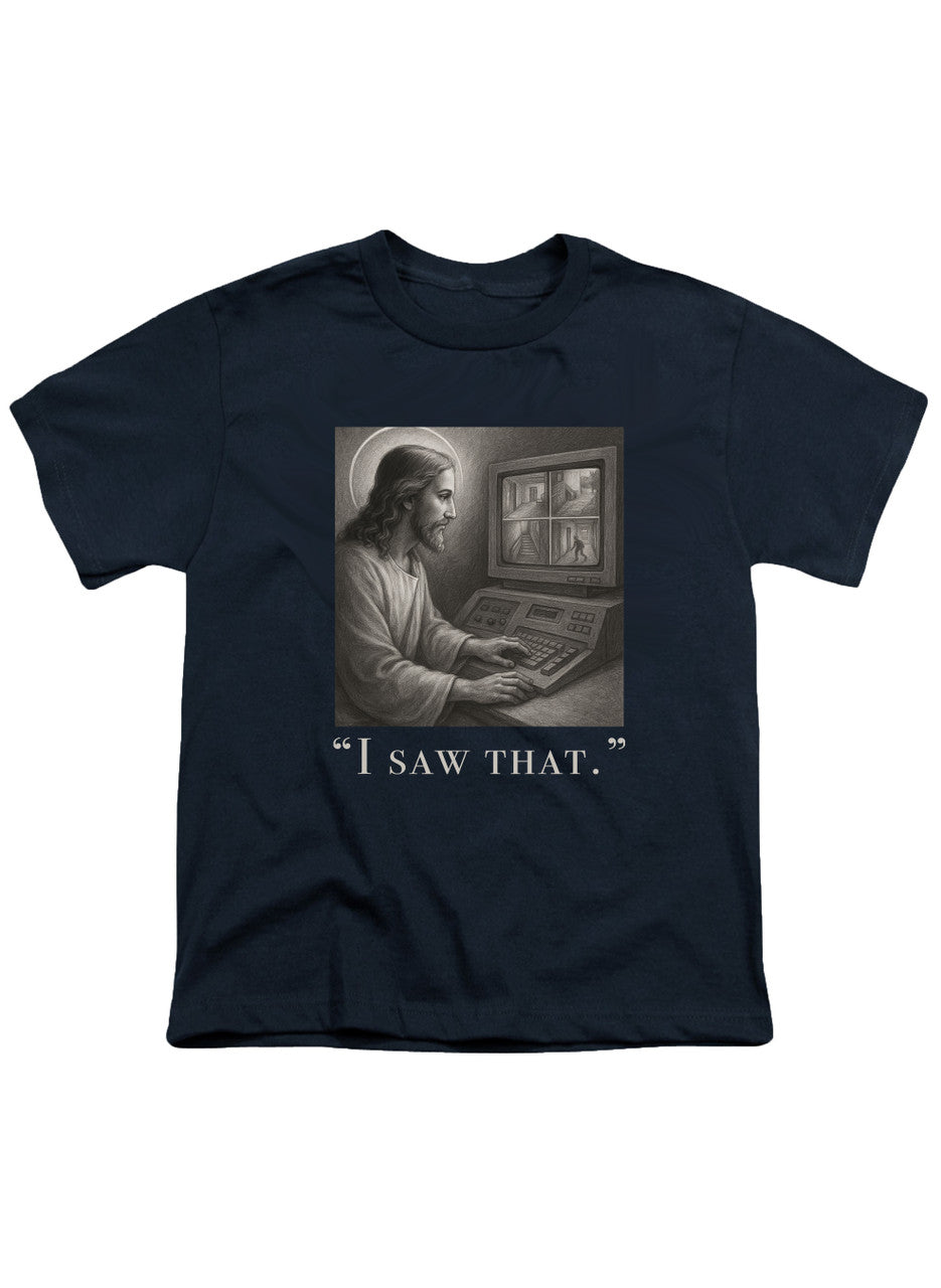 Navy I saw that Youth/Toddler T-Shirt