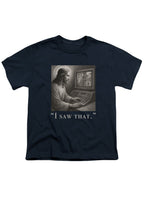 Navy I saw that Youth/Toddler T-Shirt