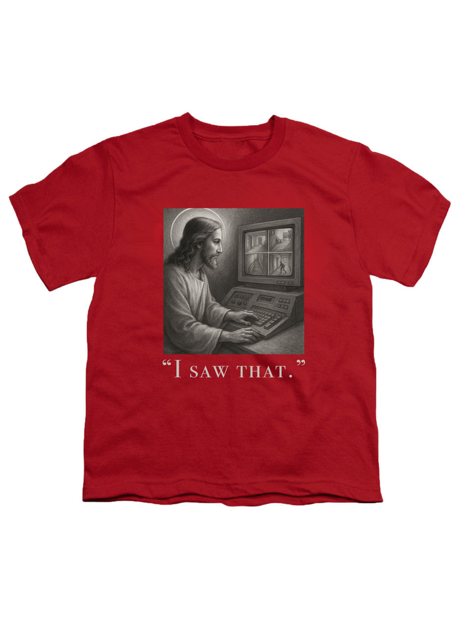 Red I saw that Youth/Toddler T-Shirt