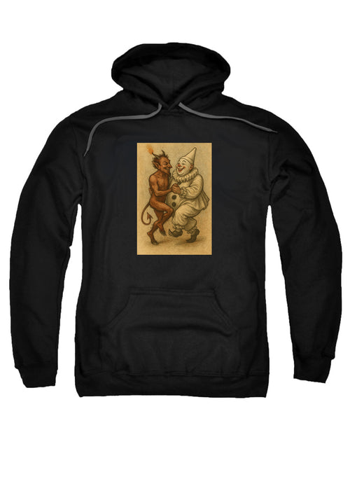 Black Dancing Devil Clown Hoodie