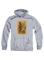 Gray Dancing Devil Clown Hoodie