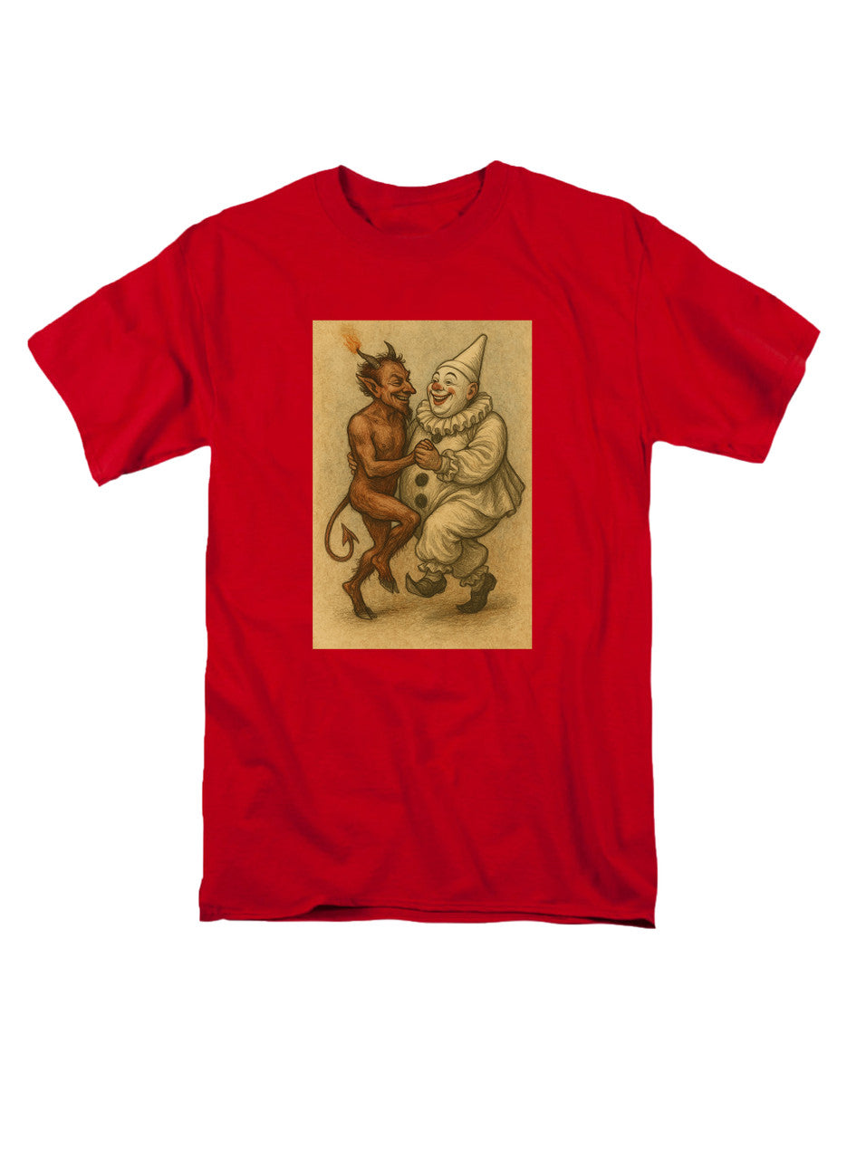 Red Dancing Devil Clown T-Shirt