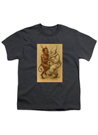 Charcoal Dancing Devil Clown Youth/Toddler T-Shirt