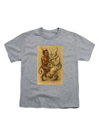 Gray Dancing Devil Clown Youth/Toddler T-Shirt