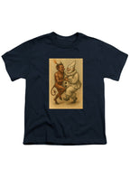 Navy Dancing Devil Clown Youth/Toddler T-Shirt