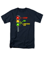 Navy Stop. Go. Something Else T-Shirt