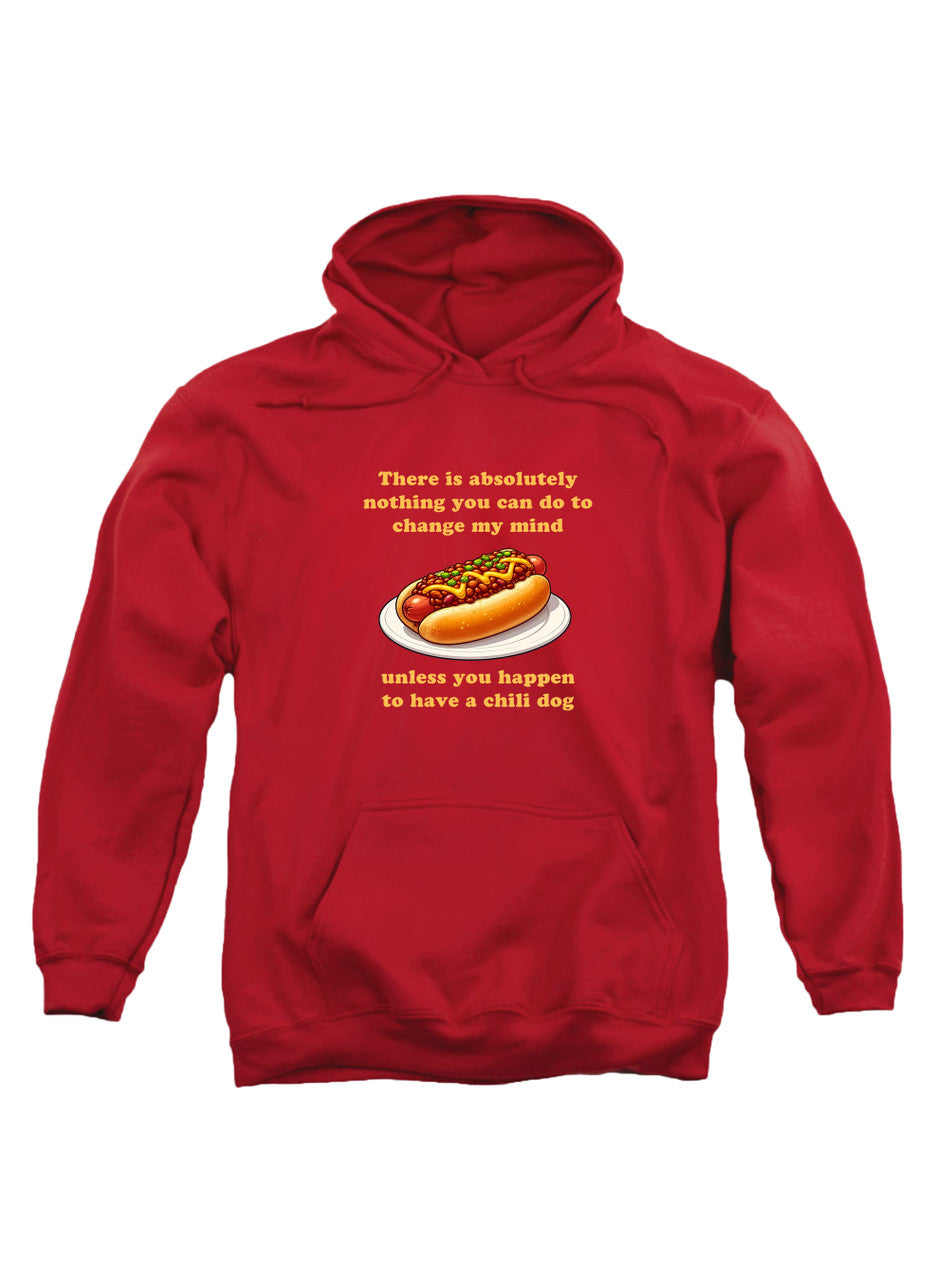 Red Nothing to change my mind Hoodie