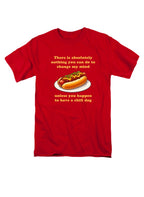 Red Nothing to change my mind T-Shirt