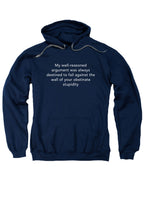 Navy My well-reasoned argument was always destined to fail Hoodie
