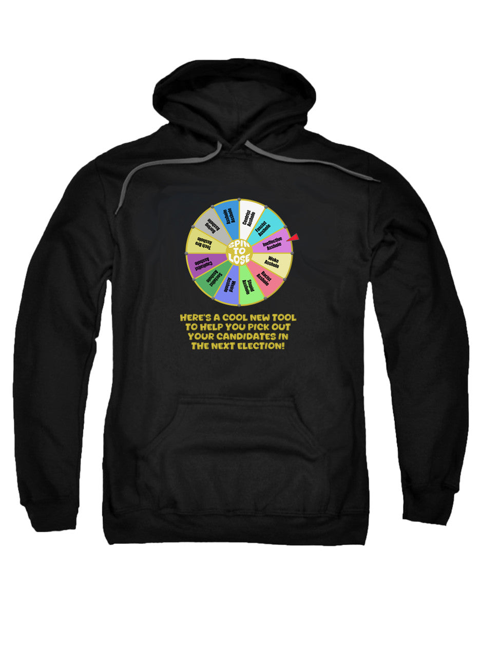 Black Election Spin to Lose Hoodie