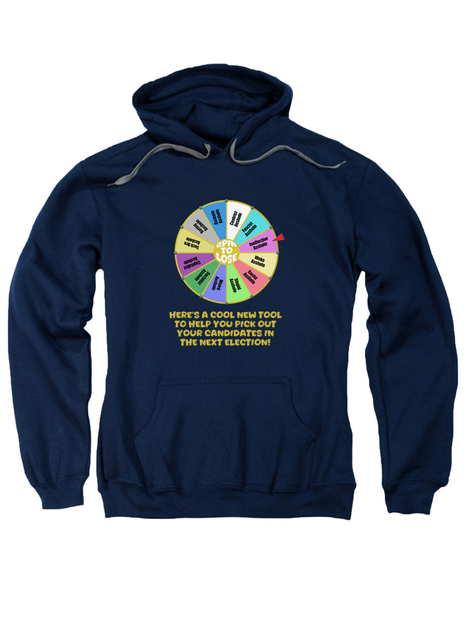 Navy Election Spin to Lose Hoodie