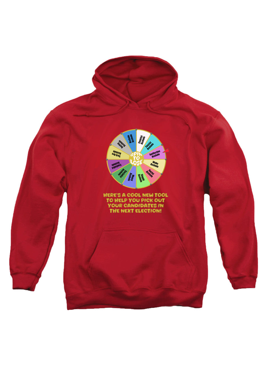 Red Election Spin to Lose Hoodie