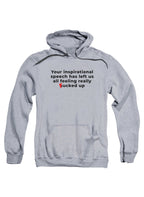 Gray Your inspirational speech Hoodie
