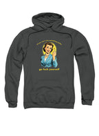 Charcoal If you can't say something polite Hoodie