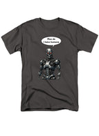 Charcoal Man do I hate humans T-Shirt