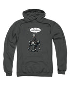 Charcoal Man do I hate humans Hoodie