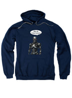 Navy Man do I hate humans Hoodie