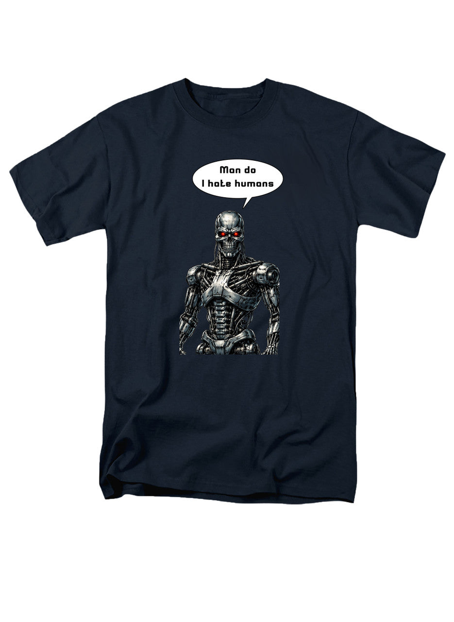 Navy Man do I hate humans T-Shirt