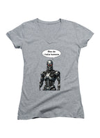 Gray Man do I hate humans Juniors V-Neck T-Shirt