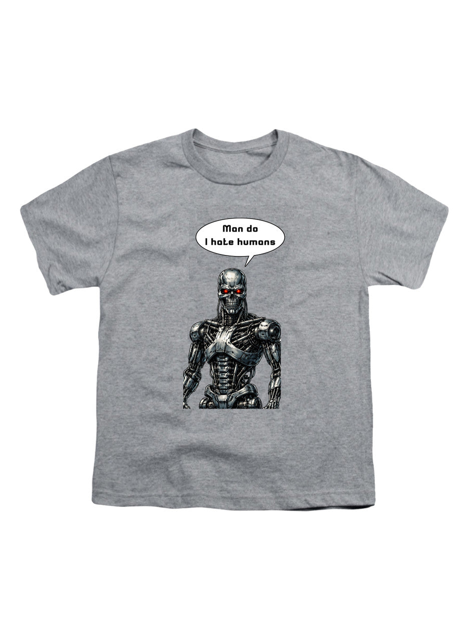 Gray Man do I hate humans Youth/Toddler T-Shirt
