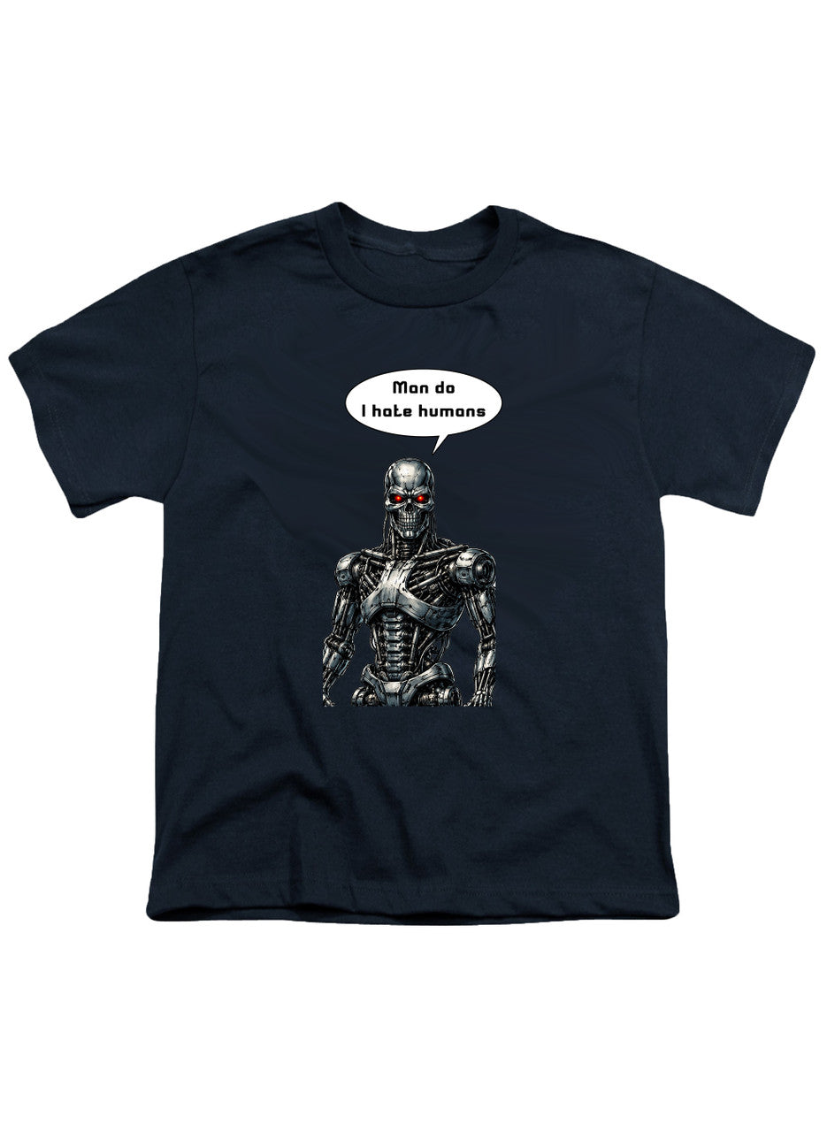 Navy Man do I hate humans Youth/Toddler T-Shirt