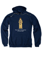 Navy Most days I just pretend to be an adult Hoodie