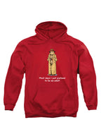 Red Most days I just pretend to be an adult Hoodie
