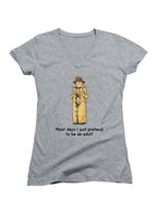 Gray Most days I just pretend to be an adult Juniors V-Neck T-Shirt