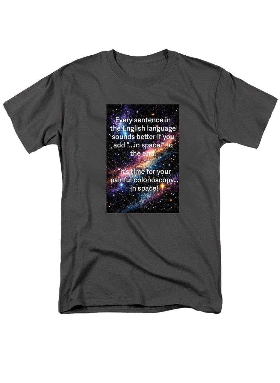 Charcoal In Space T-Shirt