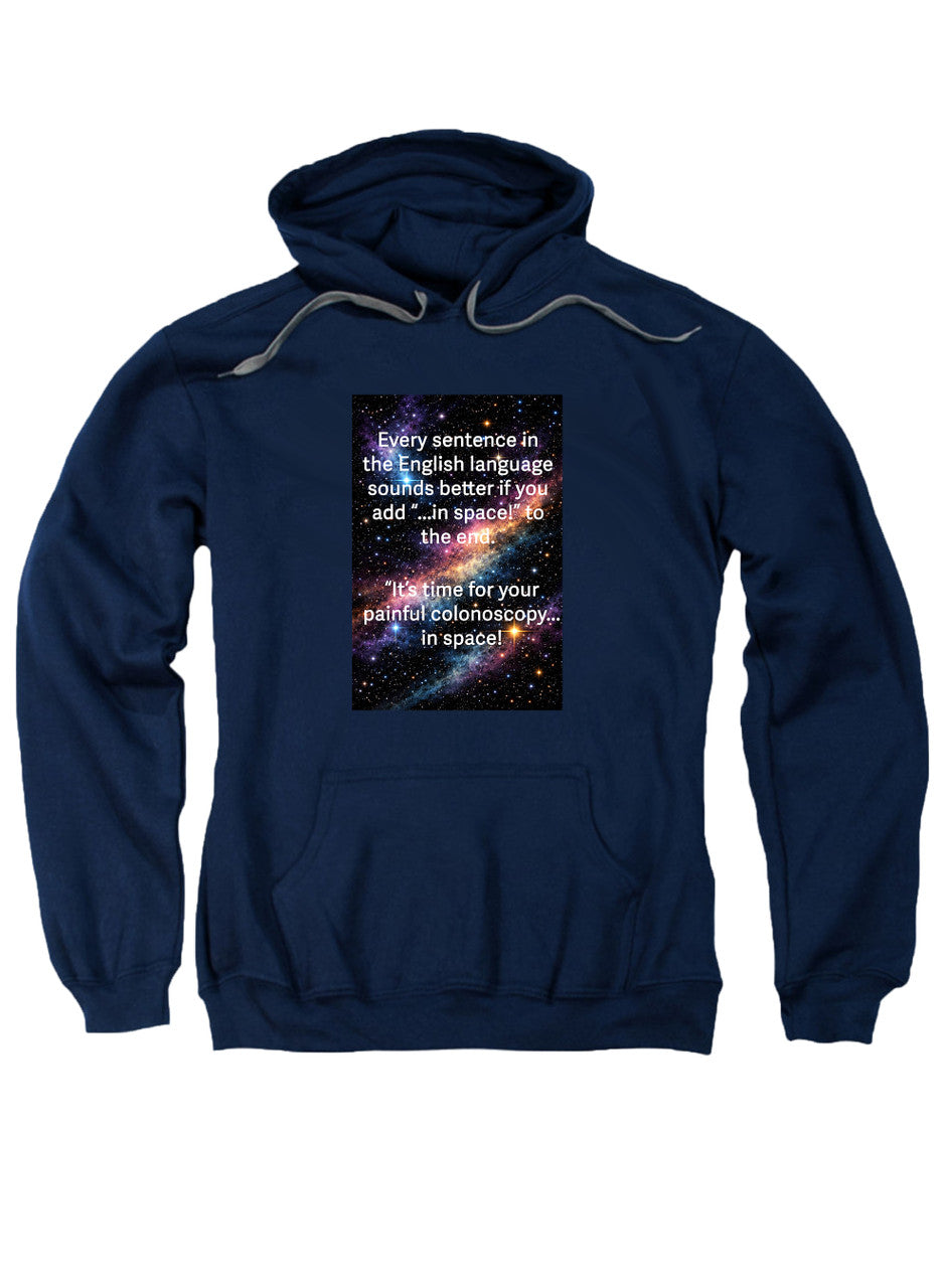 Navy In Space Hoodie
