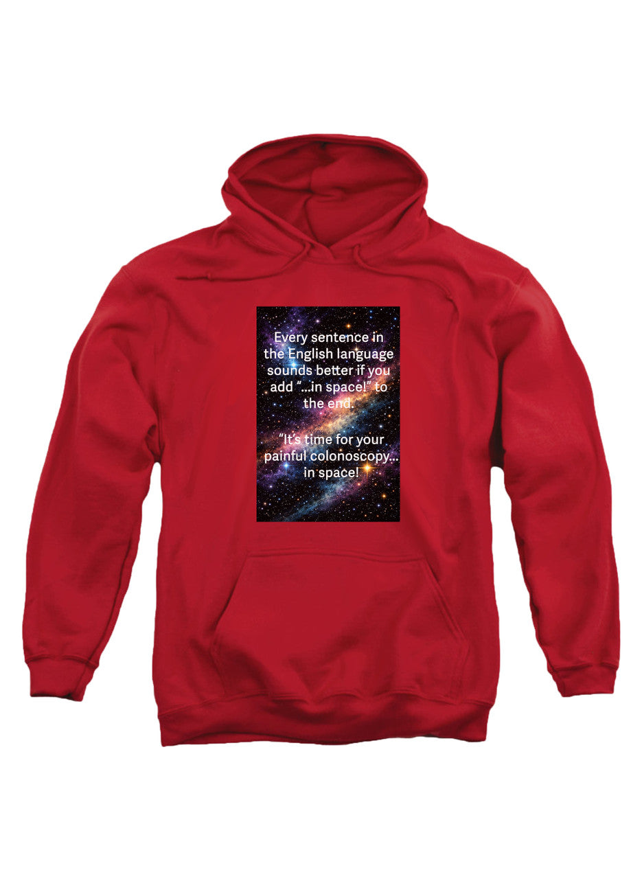 Red In Space Hoodie