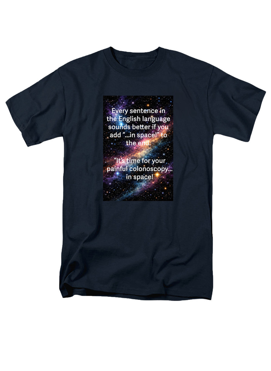 Navy In Space T-Shirt