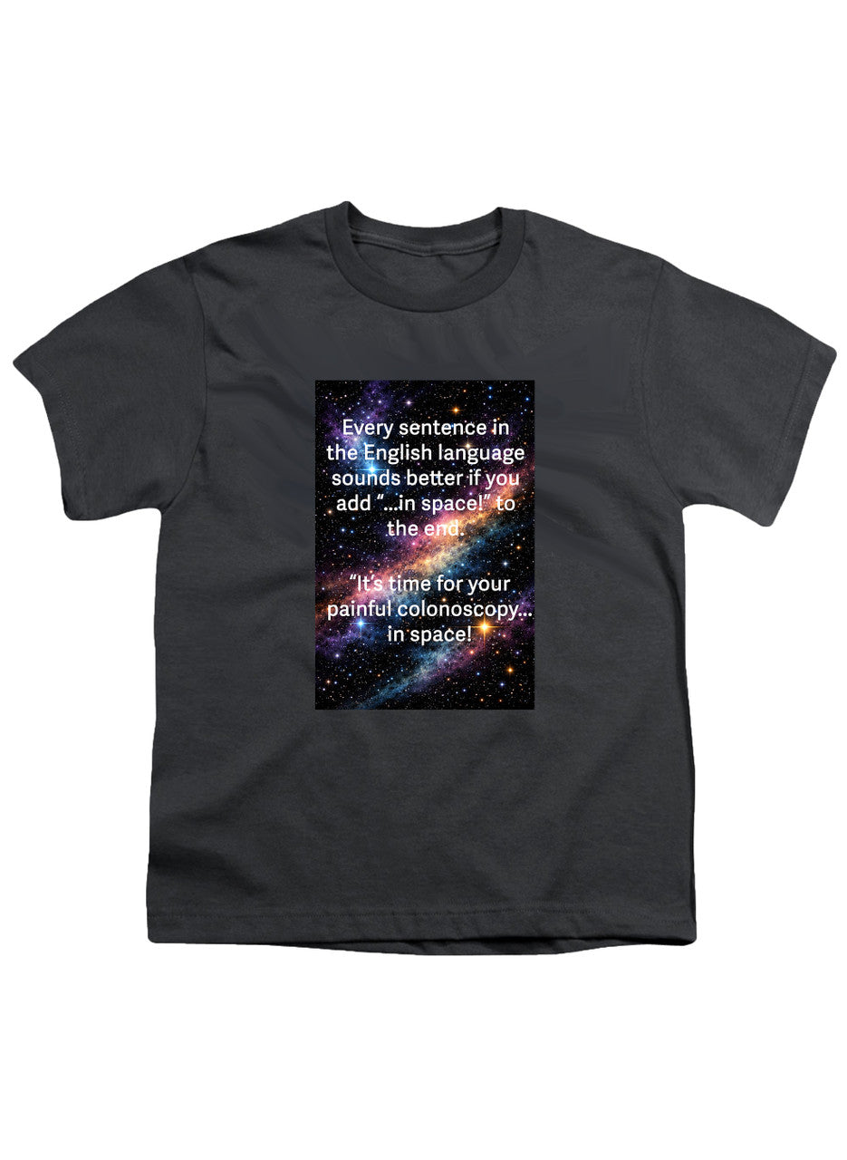 Charcoal In Space Youth/Toddler T-Shirt