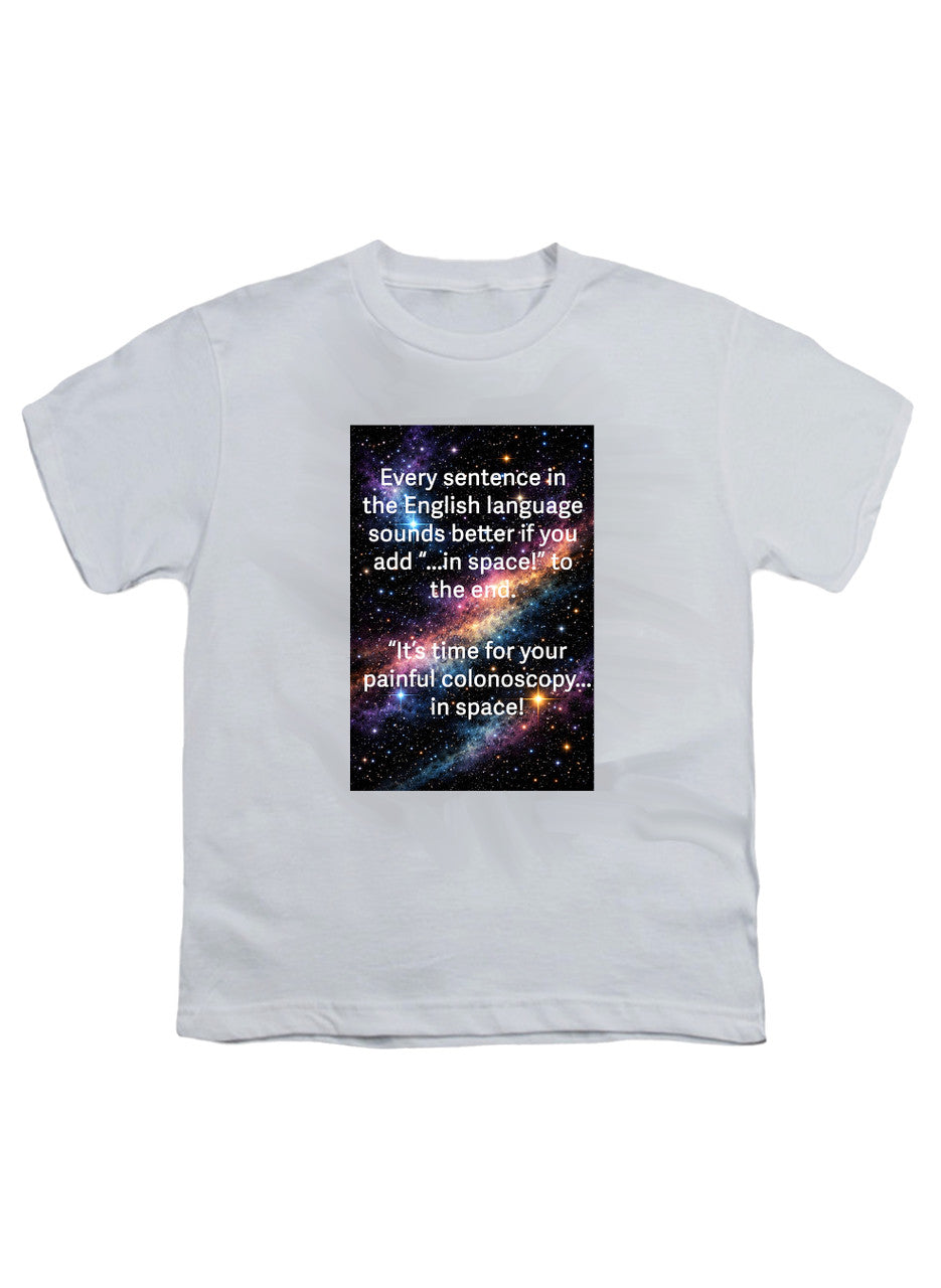 White In Space Youth/Toddler T-Shirt