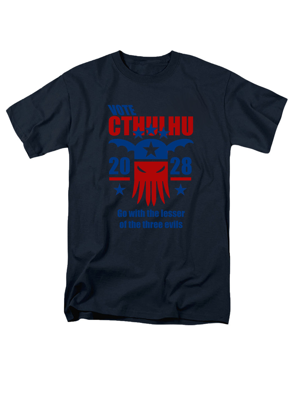 Navy Vote Cthulhu 2028 T-Shirt