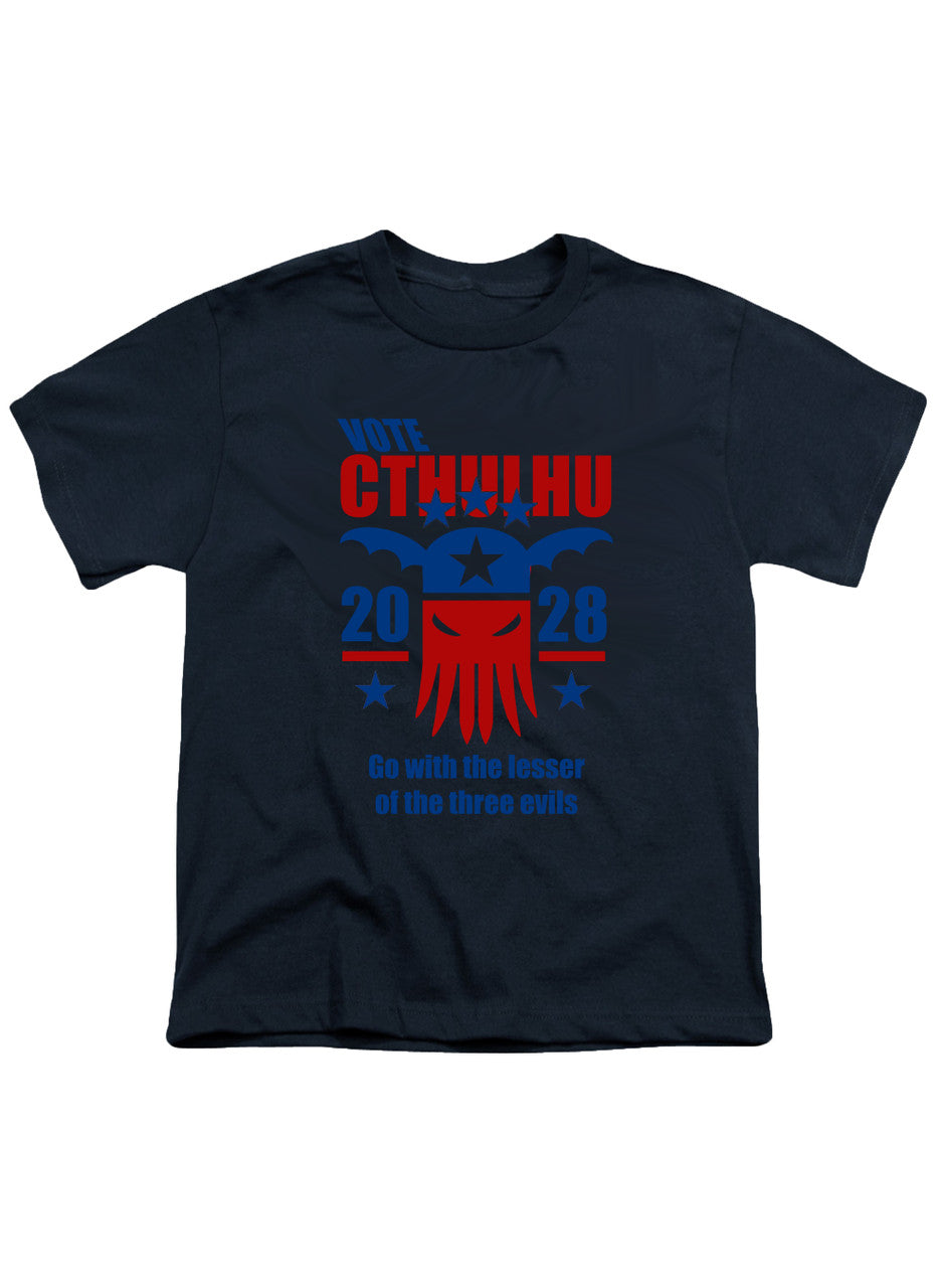 Navy Vote Cthulhu 2028 Youth/Toddler T-Shirt