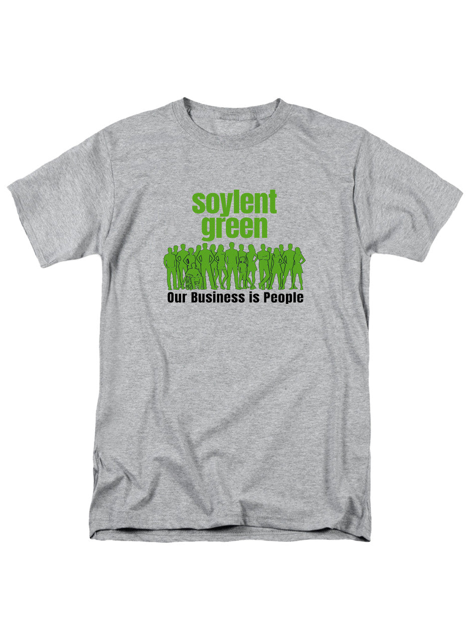 Gray Our Business is People T-Shirt