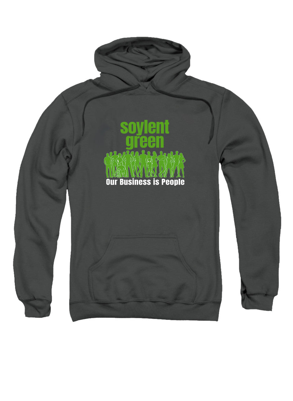 Charcoal Our Business is People Hoodie